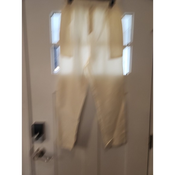 Men Kurta Set - White Pink & Golden Kurta &‎ Churidar w/Embroidered Nehru Jacket - Picture 6 of 6